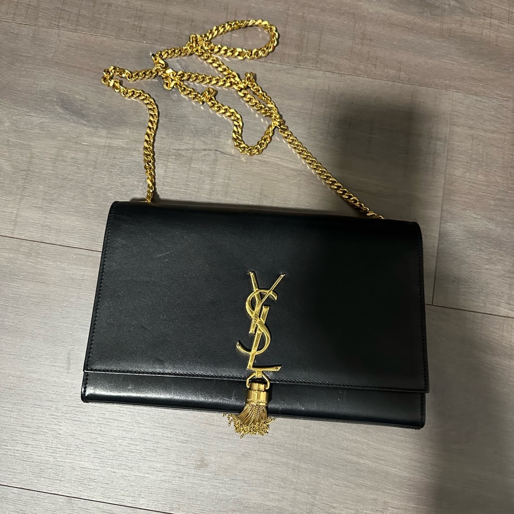 Yves saint Laurent kate medium tassel leather